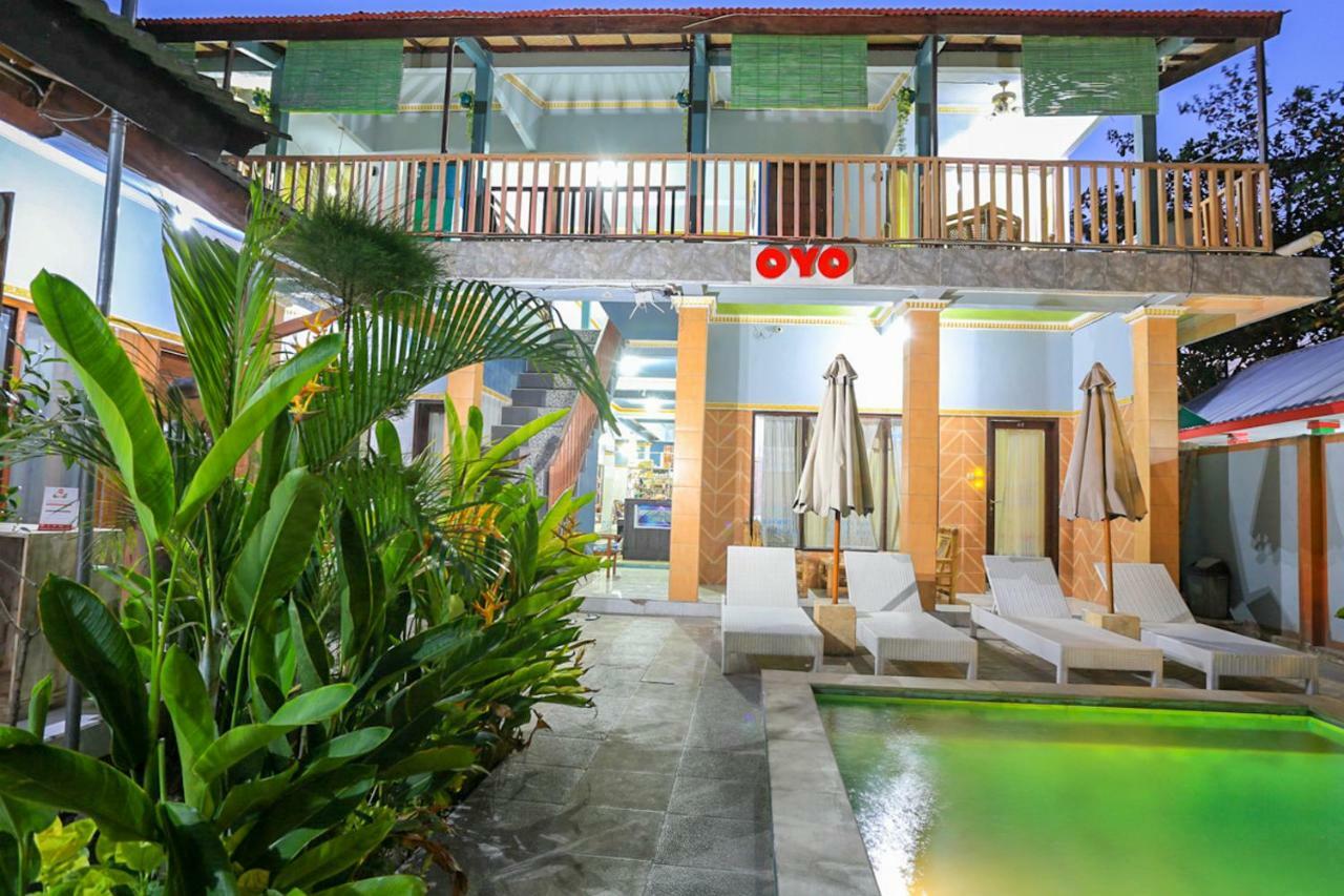 Oyo 1322 Mentari Homestay Gili Trawangan Exterior foto