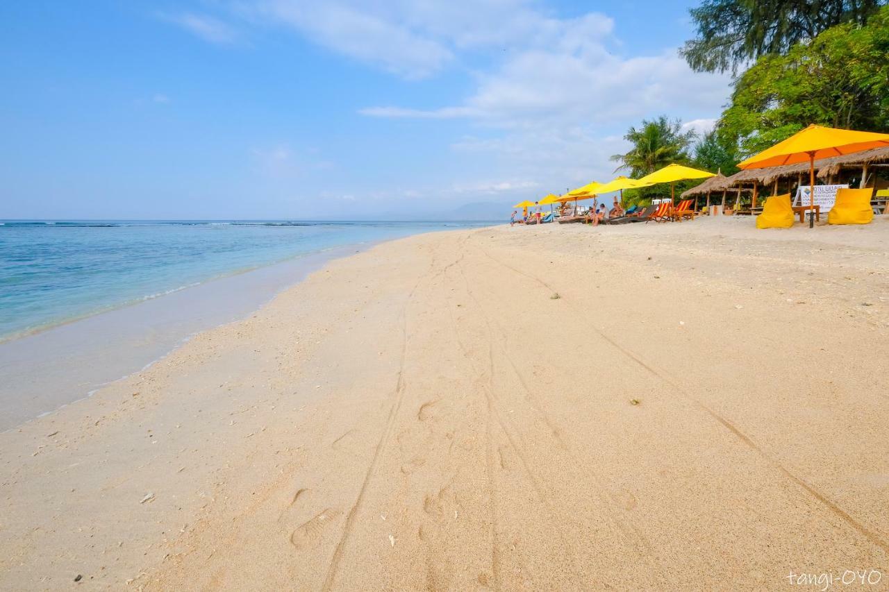 Oyo 1322 Mentari Homestay Gili Trawangan Exterior foto